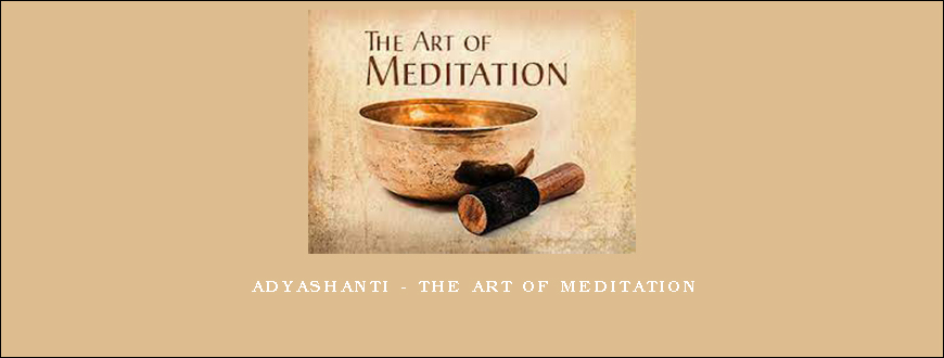 Adyashanti – The Art of Meditation