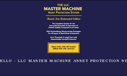 Al Aiello – LLC Master Machine Asset Protection System