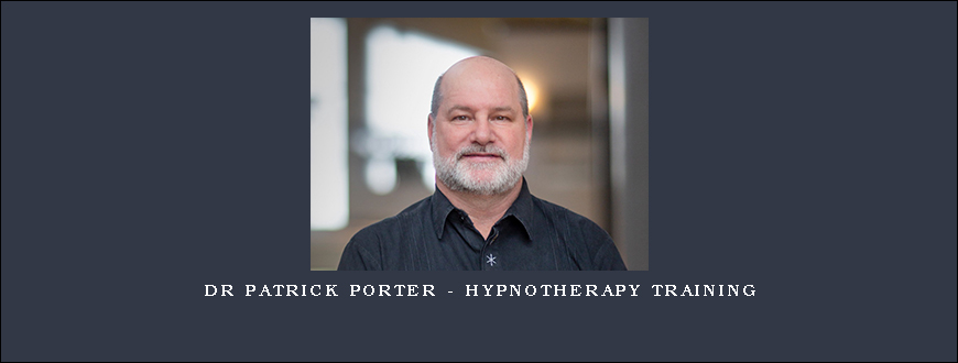 Dr Patrick Porter – Hypnotherapy Training