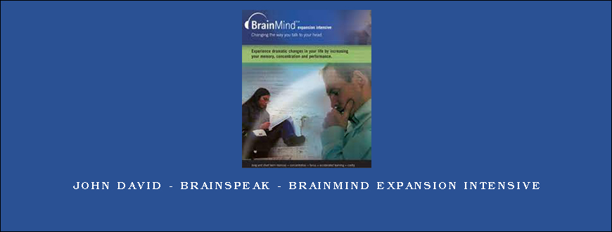 John David – BrainSpeak – BrainMind Expansion Intensive