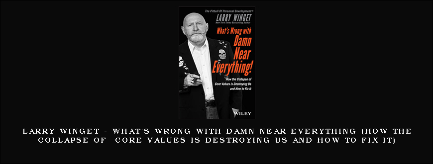Larry Winget – What’s Wrong with Damn Near Everything (How the Collapse of Core Values Is Destroying Us and How to Fix It)
