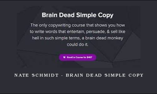 Nate Schmidt – Brain Dead Simple Copy