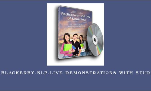 Don Blackerby-NLP-Live Demonstrations with Students