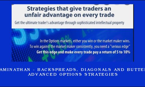 Hari Swaminathan – Backspreads, Diagonals and Butterflies – Advanced Options Strategies