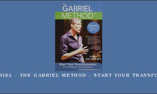 Jon Gabriel – The Gabriel Method – Start Your Transformation