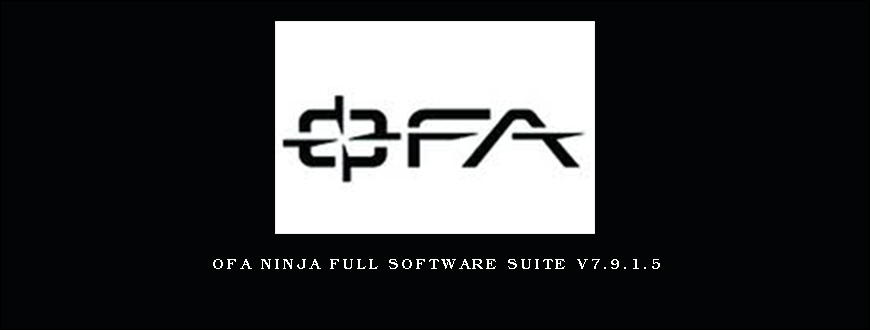 OFA Ninja Full Software Suite v7.9.1.5