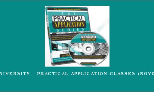 Options University – Practical Application Classes (Nov08 – Nov09)