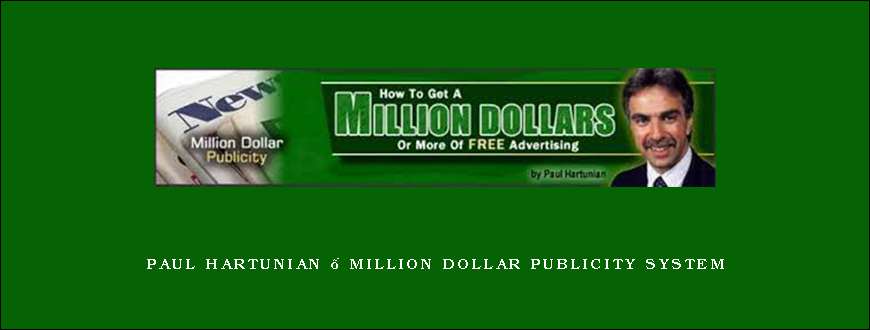 Paul Hartunian – Million Dollar Publicity System