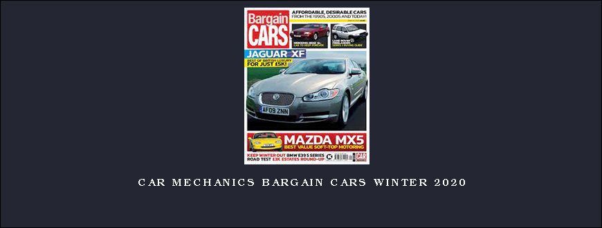 Car Mechanics Bargain Cars Winter 2020