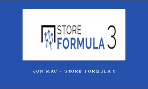 Jon Mac – Store Formula 3