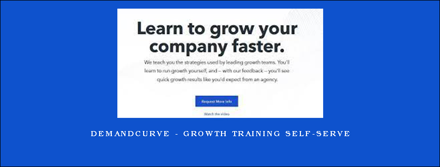 Demandcurve – Growth Training Self-Serve