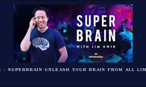 Jim Kwik – Superbrain Unleash Your Brain From All Limitations