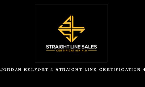 Jordan Belfort – Straight Line Certification 4