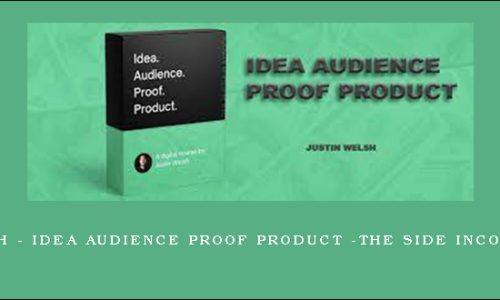 Justin Welsh – Idea Audience Proof Product -The Side Income Playbook