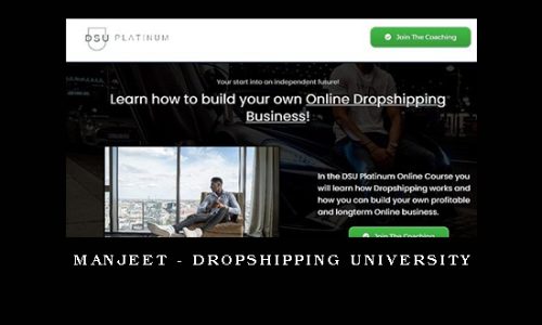 Manjeet – Dropshipping University