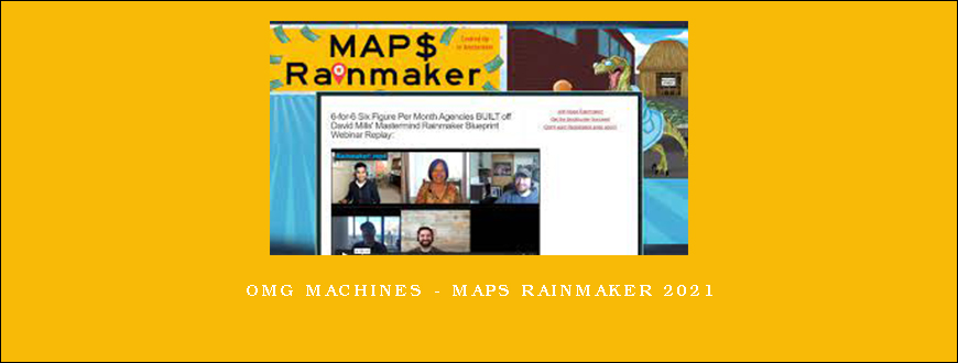 OMG Machines – Maps Rainmaker 2021