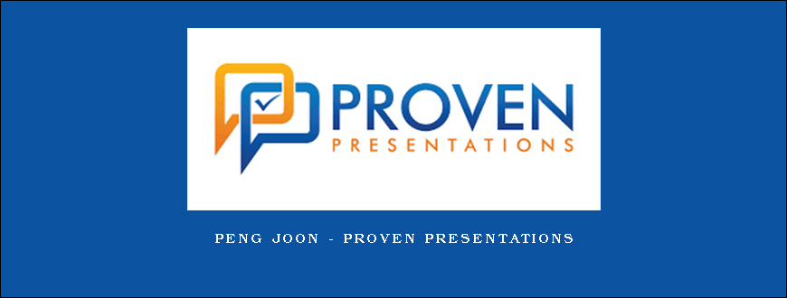 Peng Joon – Proven Presentations