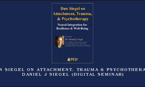 Dan Siegel on Attachment, Trauma & Psychotherapy – DANIEL J SIEGEL (Digital Seminar)