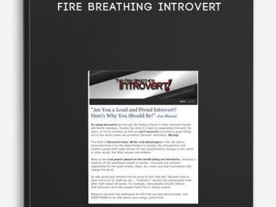 Jon Mercer – Fire Breathing Introvert