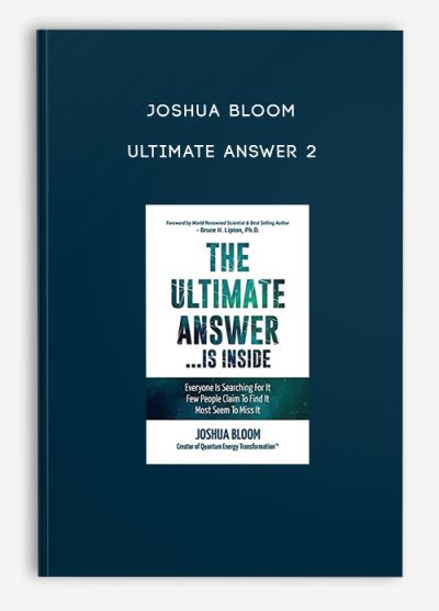 Joshua Bloom – Ultimate Answer 2