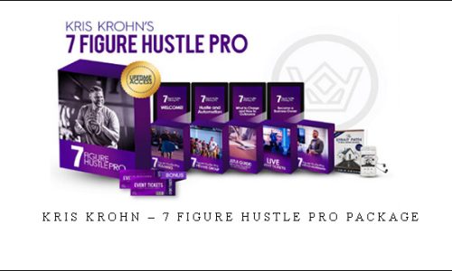 Kris Krohn – 7 Figure Hustle Pro Package