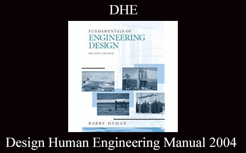 DHE – Design Human Engineering Manual 2004