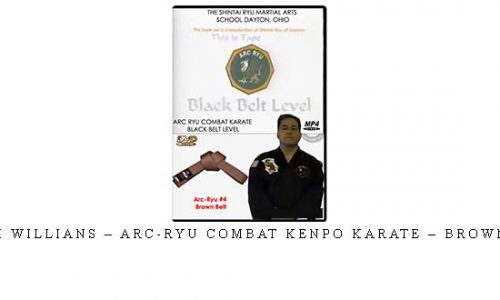 FRANK WILLIANS – ARC-RYU COMBAT KENPO KARATE – BROWN BELT – Digital Download