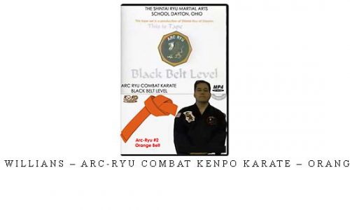 FRANK WILLIANS – ARC-RYU COMBAT KENPO KARATE – ORANGE BELT – Digital Download