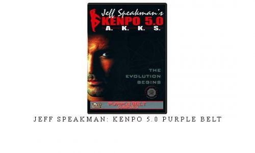 JEFF SPEAKMAN: KENPO 5.0 PURPLE BELT – Digital Download