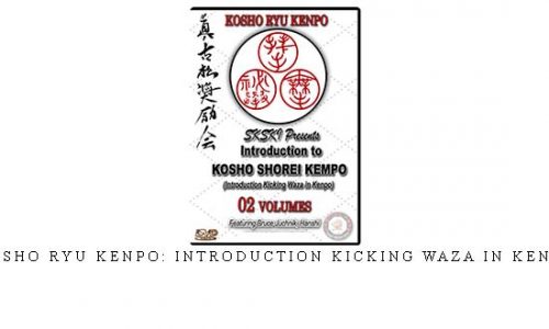 KOSHO RYU KENPO: INTRODUCTION KICKING WAZA IN KENPO – Digital Download