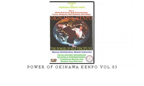 POWER OF OKINAWA KENPO VOL.03 – Digital Download