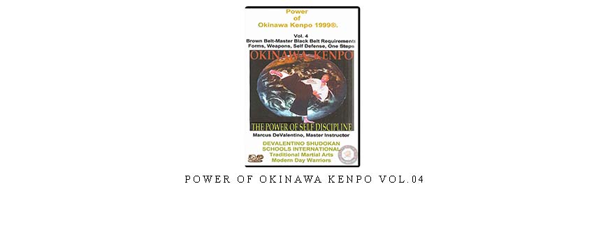 POWER OF OKINAWA KENPO VOL.04