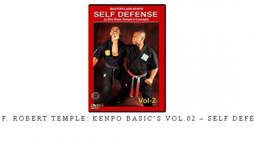 PROF. ROBERT TEMPLE: KENPO BASIC’s VOL.02 – SELF DEFENSE – Digital Download