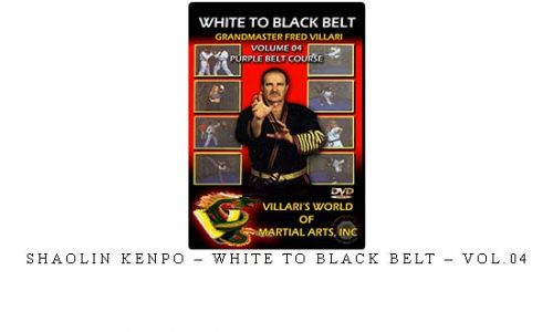 SHAOLIN KENPO – WHITE TO BLACK BELT – VOL.04 – Digital Download
