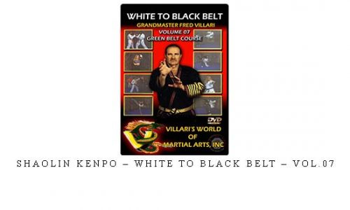 SHAOLIN KENPO – WHITE TO BLACK BELT – VOL.07 – Digital Download