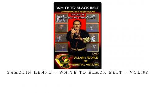 SHAOLIN KENPO – WHITE TO BLACK BELT – VOL.08 – Digital Download