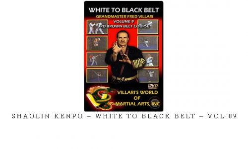 SHAOLIN KENPO – WHITE TO BLACK BELT – VOL.09 – Digital Download