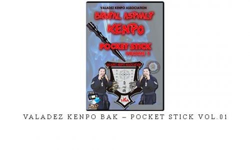 VALADEZ KENPO BAK – POCKET STICK VOL.01 – Digital Download