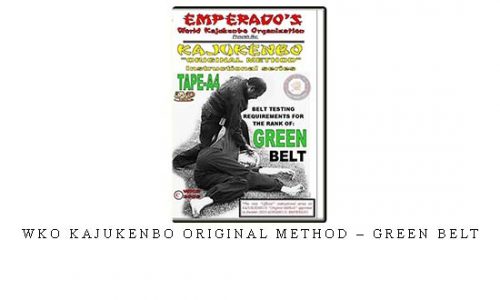 WKO KAJUKENBO ORIGINAL METHOD – GREEN BELT – Digital Download